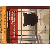 値引　Statistics for Business and Economics Statistics for Business & Economics, Revised (with XLSTAT